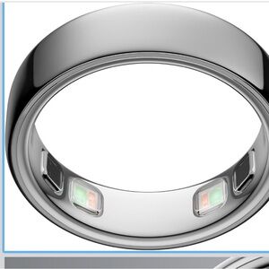 Brand new oura ring 5- silver
